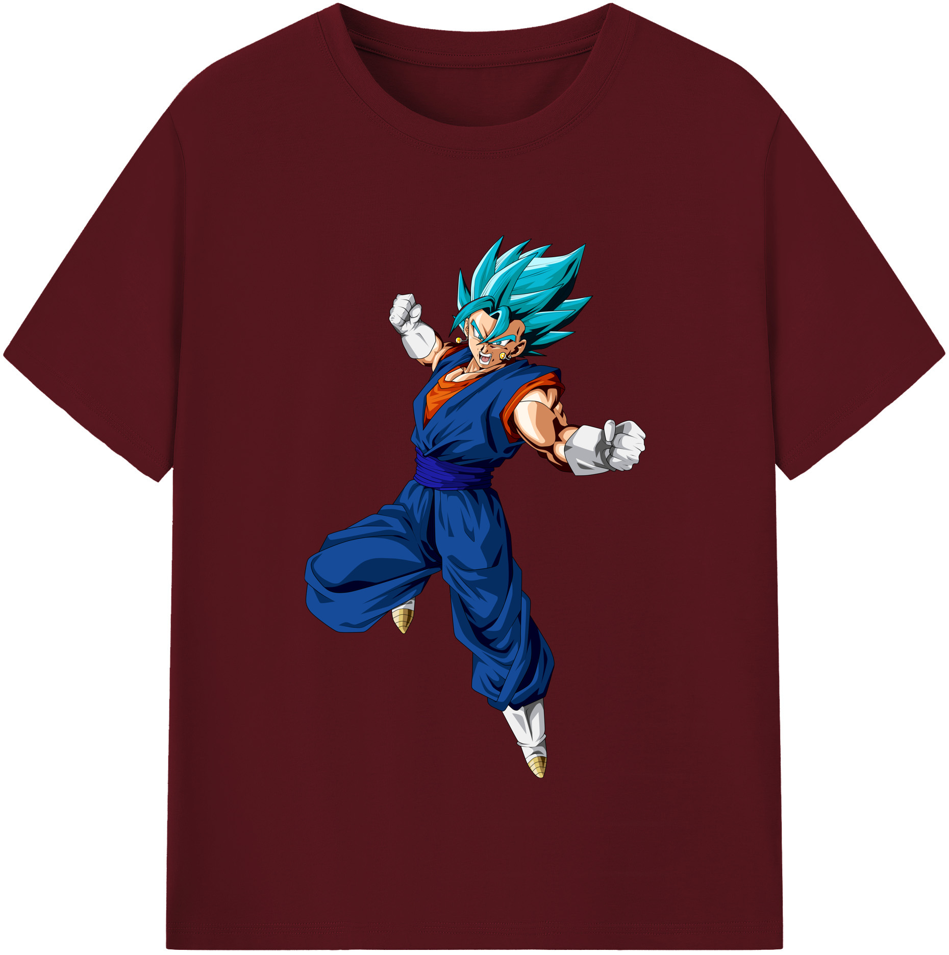 （画像用） ドラゴンボール ベジット DRAGON BALL Vegetto 綿100％半袖Tシャツ（フロントプリント）